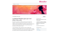 Desktop Screenshot of blender.pro.br