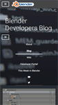 Mobile Screenshot of code.blender.org