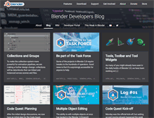 Tablet Screenshot of code.blender.org